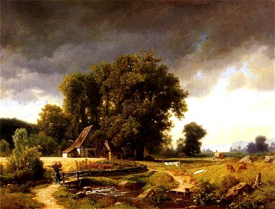 Bierstadt Albert Westphalian Landscape