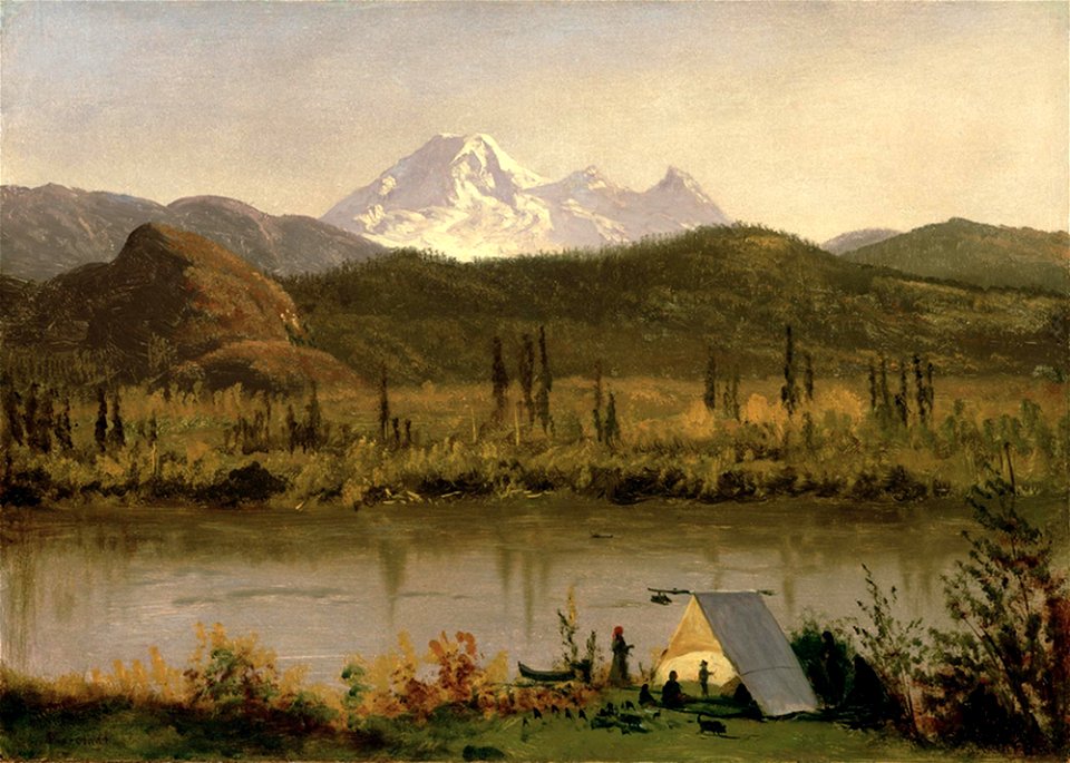 Albert Bierstadt - Mount Baker, Washington
