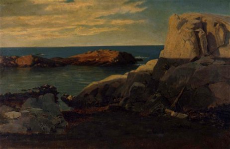 Albert Bierstadt - Seal Rocks (Portland Art Museum)