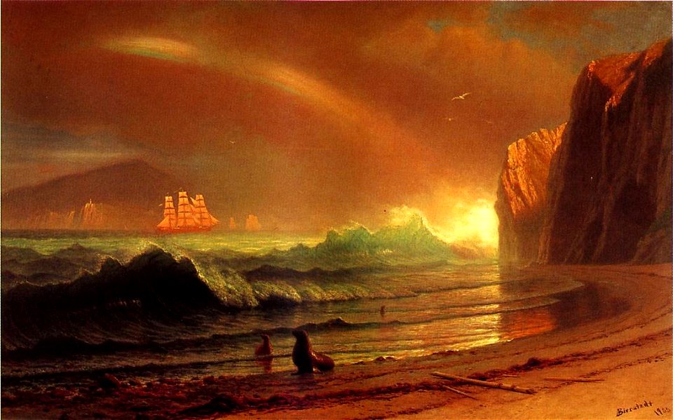 Bierstadt Albert The Golden Gate