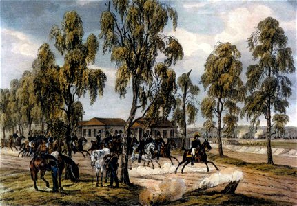 Biešankovičy-Astroŭna. Бешанковічы-Астроўна (A. Adam, 25.07.1812)