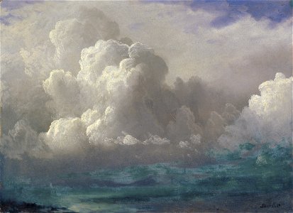 Albert Bierstadt - Storm Clouds (c.1880)