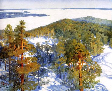 Biese, Talvinen näköala Pyynikiltä