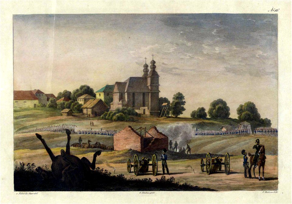 Biešankovičy, Chraptovič-Pietrapaŭłaŭskaja. Бешанковічы, Храптовіч-Петрапаўлаўская (C. Faber du Faur, 28.07.1812) (2)
