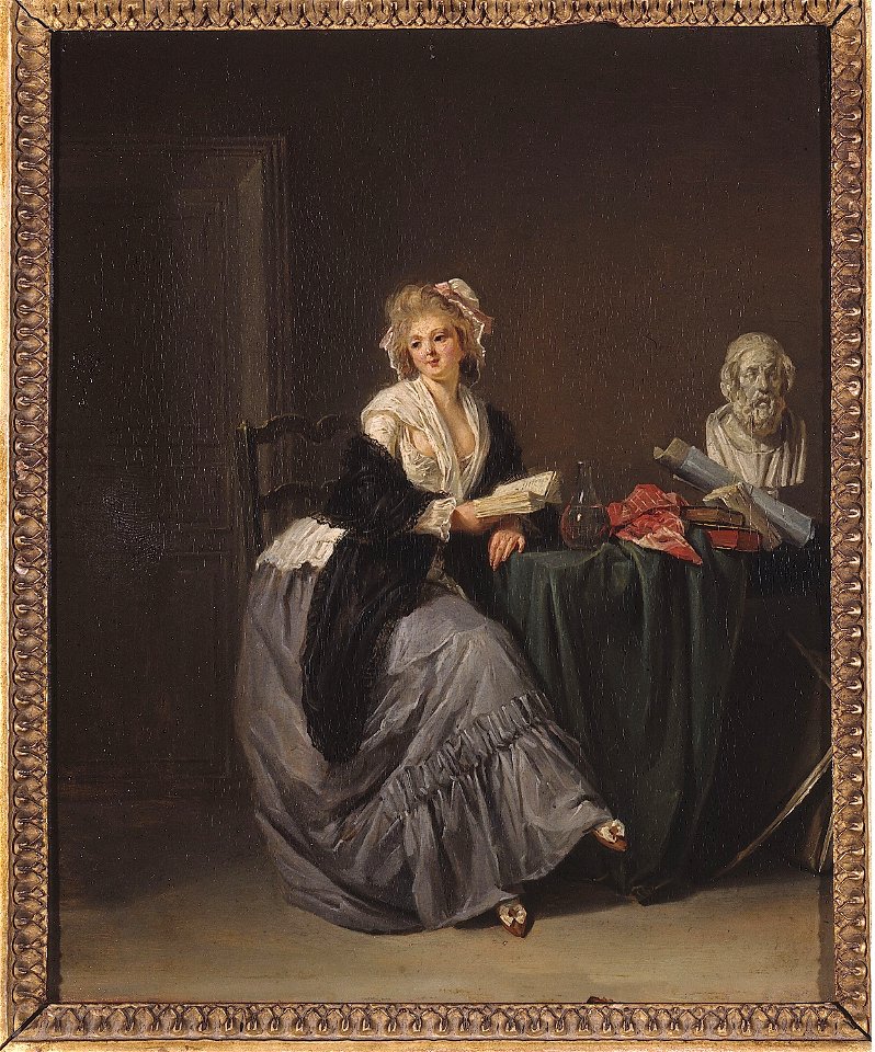 Bilcoq, Marie-Marc-Antoine - La Liseuse - J 4 - Musée Cognacq-Jay