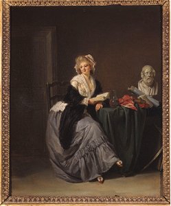 Bilcoq, Marie-Marc-Antoine - La Liseuse - J 4 - Musée Cognacq-Jay