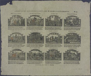 Bijbelsche zinnebeelden des Nieuwe Testaments-Catchpenny print-Borms 0843