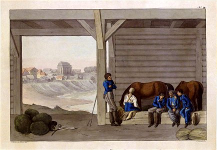 Biešankovičy, Dźvina. Бешанковічы, Дзьвіна (C. Faber du Faur, 30.07.1812) (2)