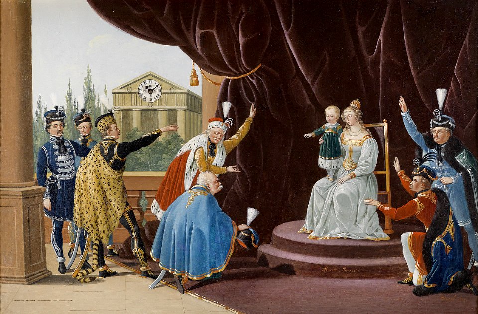 Bilderuhr Der Thronfolger