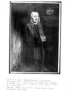 Bildnis des Hermann von Wickede (1436-1500), Deutschland, 1601-1700