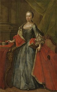 Bildnis der Maria Anna von Pfalz-Sulzbach, Gemahlin des Clemens Franz de Paula von Bayern