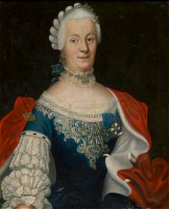 Bildnis Fürstin Sophia Henrietta zu Schwarzburg, geb. Gräfin Reuß von Plauen. Free illustration for personal and commercial use.