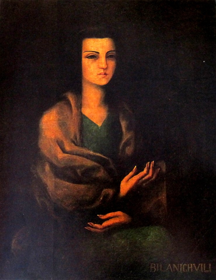 Bilanishvili, M. Portrait of a Georgian Woman. 1930-1. Art Museum of Georgia