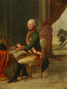 Bildnis Kaiser Joseph II am Schreibtisch