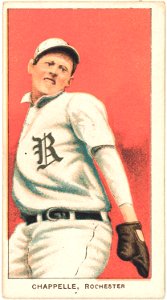 Bill Chappelle, Rochester Team, baseball card portrait LCCN2008677027