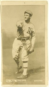 Bill Orr, Philadelphia Athletics, baseball card portrait LCCN2007685738