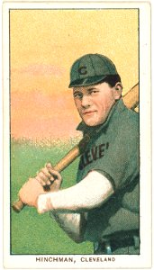 Bill Hinchman, Cleveland Naps, baseball card portrait LCCN2008676562