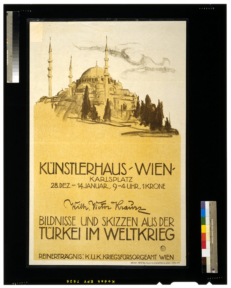 Bildnisse und Skizzen aus der Türkei im Weltkrieg - Wilh. Victor Krausz. LCCN2005691295