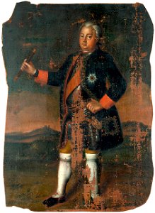 Bildnis Friedrich Wilhelm I aus Schloss Poplitz