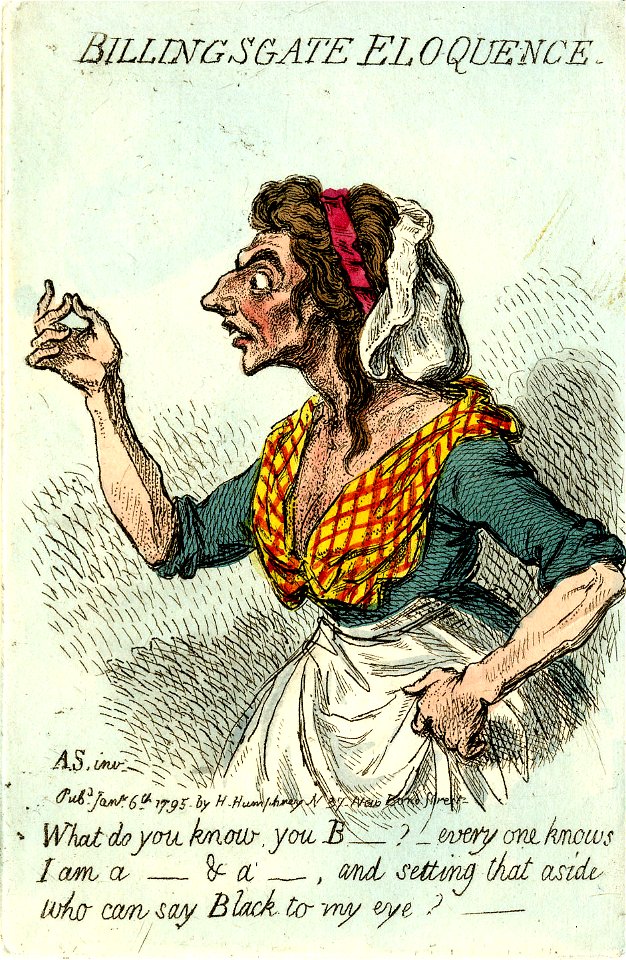 Billingsgate eloquence. (BM 1868,0808.6396)