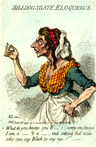 Billingsgate eloquence. (BM 1868,0808.6396)