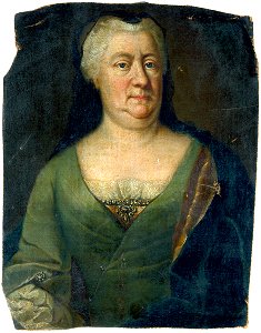 Bildnis Sophie Dorothea Königin von Preußen aus Schloss Poplitz. Free illustration for personal and commercial use.