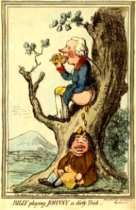Billy playing Johnny a dirty Trick- (BM 1851,0901.813)