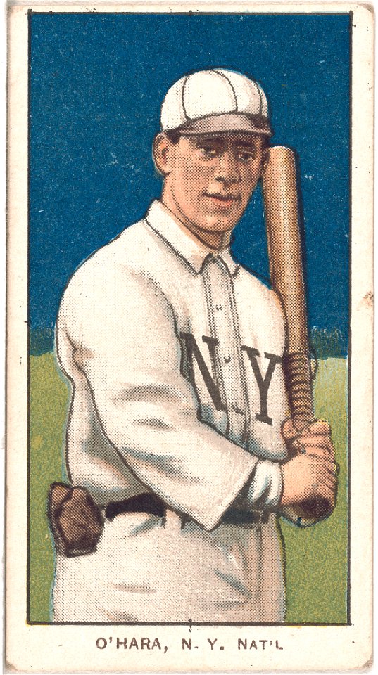 Bill O'Hara, New York Giants, baseball card portrait LCCN2008676506