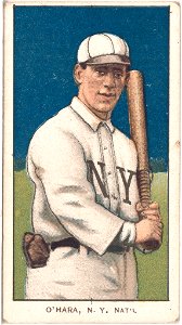 Bill O'Hara, New York Giants, baseball card portrait LCCN2008676506