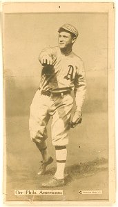 Bill Orr, Philadelphia Athletics, baseball card portrait LCCN2007685738