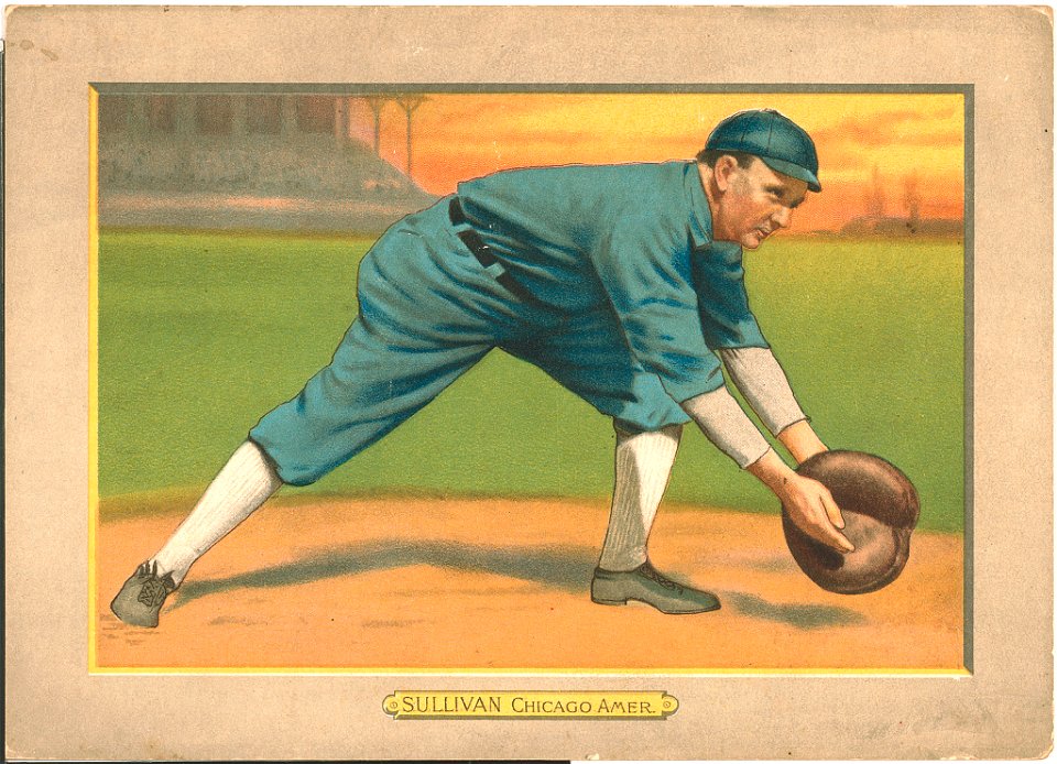Billy Sullivan, Chicago White Sox, baseball card portrait LCCN2007685669