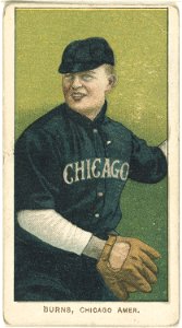 Bill Burns, Chicago White Sox, baseball card portrait LCCN2008676439
