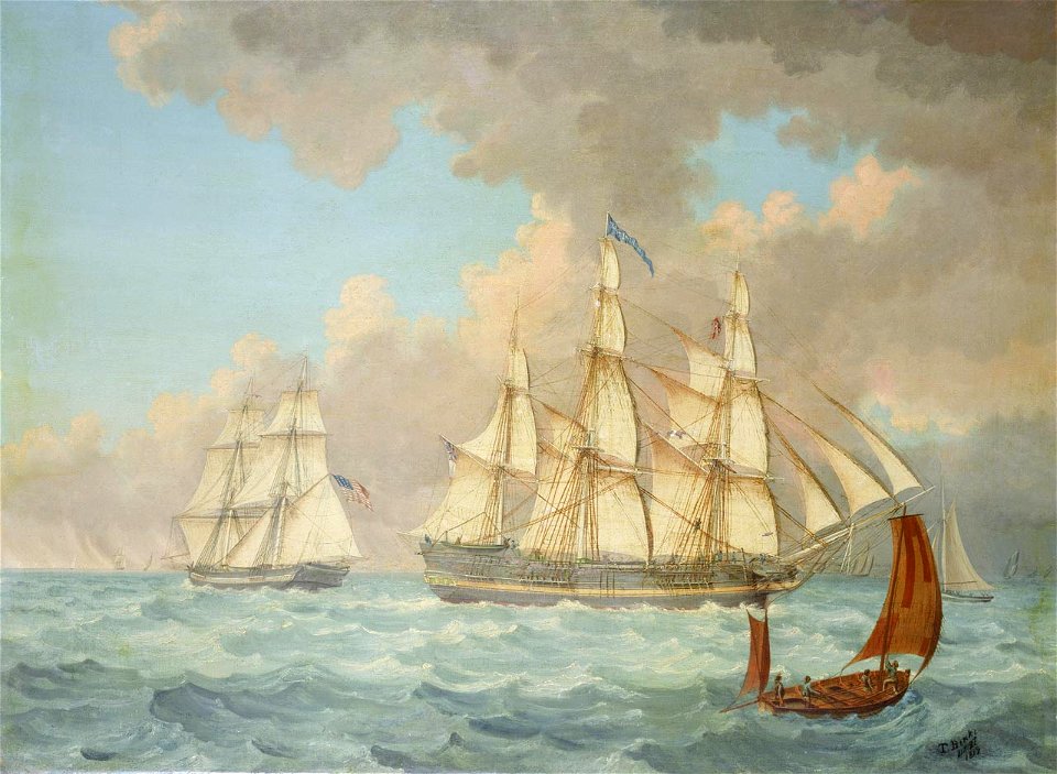 Thomas A. Binks - The East Indiaman ‚East Indian‘ (1819)