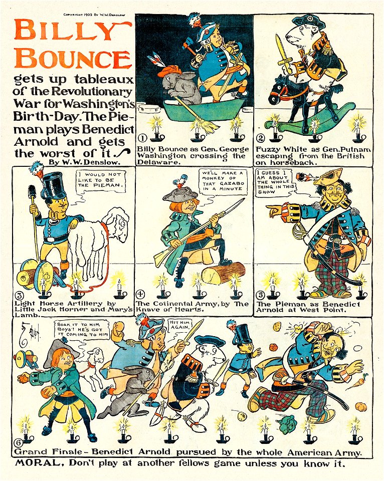 Billy Bounce Celebrates Washington's Birthday
