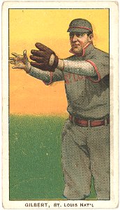Billy Gilbert, St. Louis Cardinals, baseball card portrait LCCN2008676416