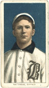 Billy Nattress, Buffalo Team, baseball card portrait LCCN2008676925
