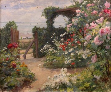 Floral Park on the Seaside by Georges Binet