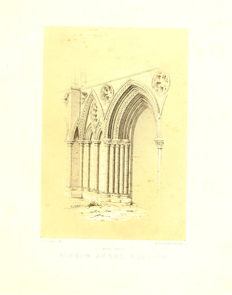 Binham Abbey illustrationsofm00camb 0033