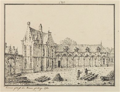 Binnenzicht op de kanongieterij, 1780