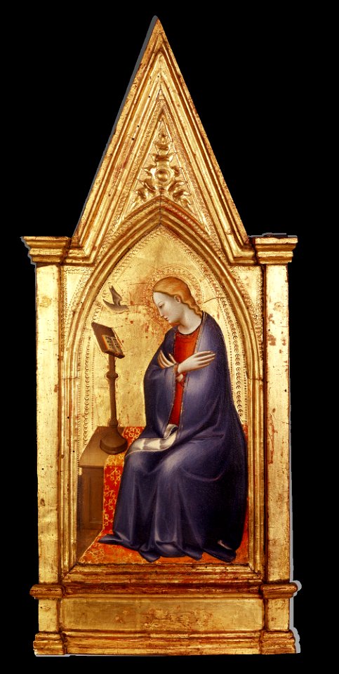 Giovanni del Biondo - Virgin Annunciate - 29.316 - Detroit Institute of Arts