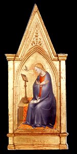 Giovanni del Biondo - Virgin Annunciate - 29.316 - Detroit Institute of Arts