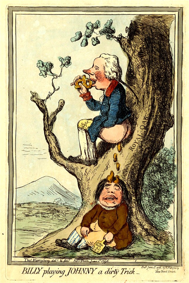 Billy playing Johnny a dirty Trick- (BM 1868,0808.6542)