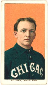 Billy Sullivan, Chicago White Sox, baseball card portrait LCCN2008676610