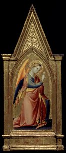 Giovanni del Biondo - Angel Annunciate - 29.315 - Detroit Institute of Arts