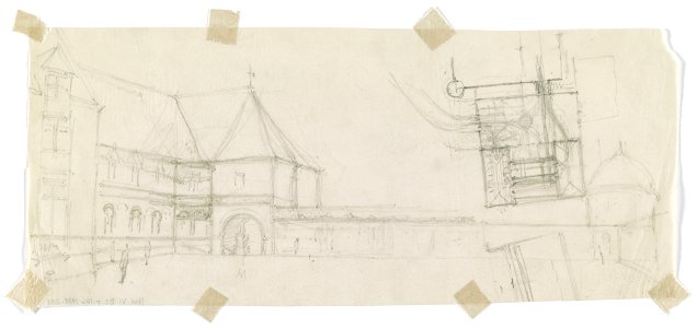 Biltmore, estate for George Washington Vanderbilt II, Asheville, North Carolina. Poultry yard cottage. Plan LCCN2016650325