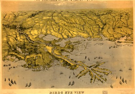 Birds eye view of Louisiana, Mississippi, Alabama and part of Florida LOC 99447004
