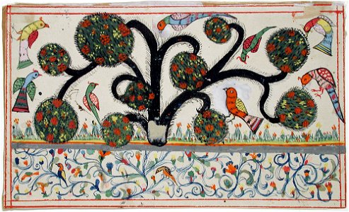 Birds in a tree with balls of vegetation (6124567911)