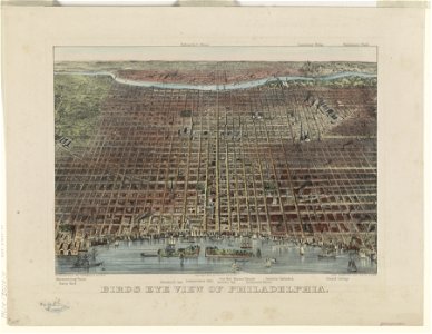 Birds eye view of Philadelphia LCCN90711913