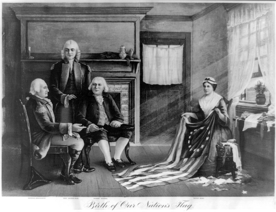 Birth of our nation's flag LCCN2004669130