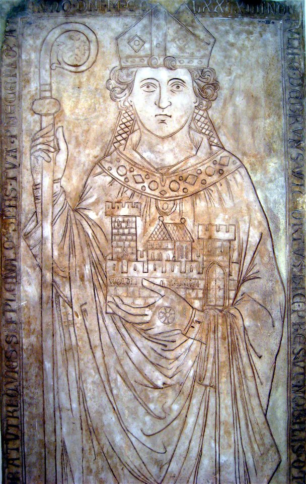Bishop Otto I tomb portrait c1280